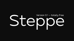 Пример шрифта Steppe #1